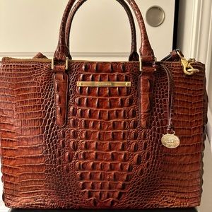 Brahmin Lincoln satchel - pecan Melbourne